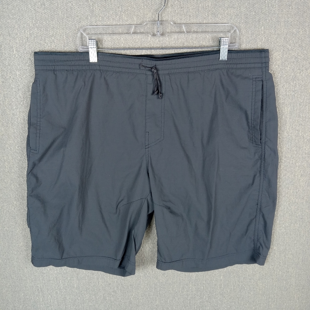 KUHL Kruiser Packable Lightweight Shorts Charcoal Gray Men's XXL Hiking Gorpcore